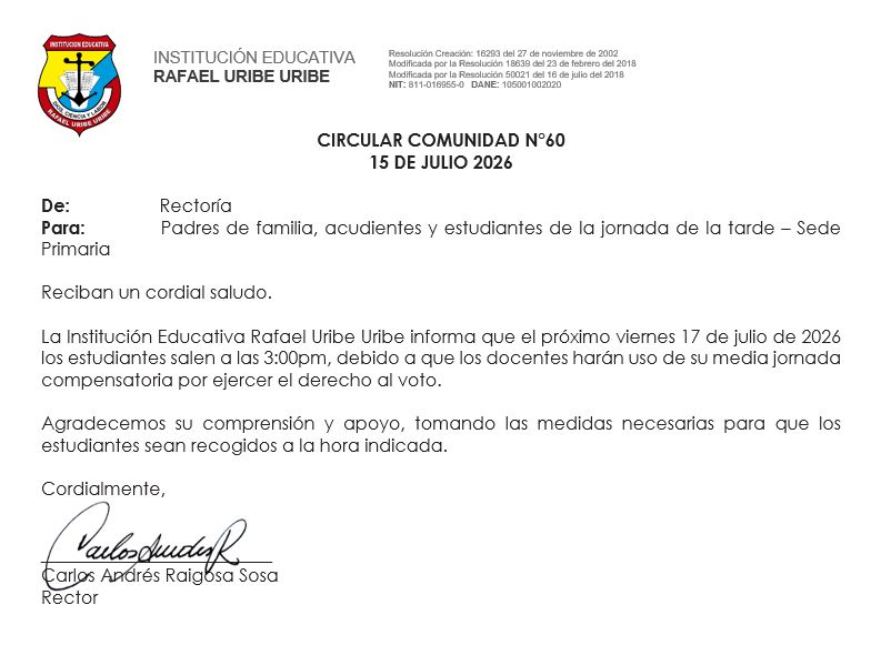 Novedades para el viernes 17 de julio de 2026.